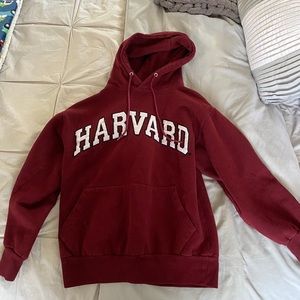 Harvard sweatshirt!